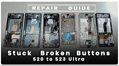 Galaxy S20 S21 S22 & S23 Plus/Ultra Powerbutton Repair Guide