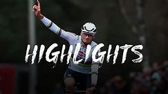 ‘Always delivers’ - Mathieu van der Poel dominates Wout van Aert to claim Exact Cross Zilvermeercross win in Mol - Cyclo-Cross video - Eurosport