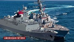 The US navy intercepts China warships as entered Middle East waters