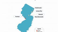 New Jersey map templates - Free PowerPoint Template