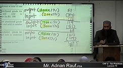 CAF-2 || Lecture 74 || Tax | sir Adnan Rauf | 2023