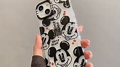 Minnie Mickey Mouse Soft TPU Clear Protective Phone Case