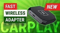 Fast Wireless Apple CarPlay Dongle | TNVTEC Wireless Adapter Review
