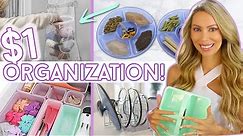 20 *NEW* CLEVER DOLLAR STORE ORGANIZATION IDEAS FOR YOUR ENTIRE HOUSE!