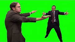 The Office - Finger Gun Scene - Green Screen