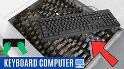 Computer Keyboard vs Shredder