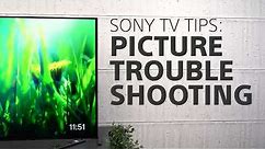 Sony TV Tips: Picture Troubleshooting