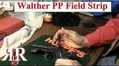 Walther PP (Police Pistol) Field Strip