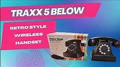 Traxx Retro Style wireless handset review