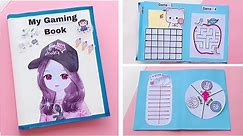 5 Easy Paper Games in a book / DIY Cute Gaming Book / How to make paper gaming book | DIY Paper game