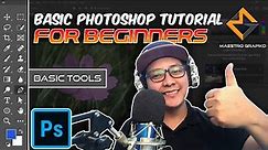 Adobe Photoshop for Beginners Basic tools (Clear Explanation) Part 1