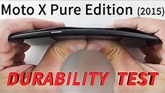 Moto X Pure Edition (2015) Bend Test, Scratch test, Burn test, Moto Style