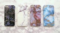 DIY Marble iPhone Cases