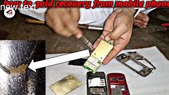 This how to extract GOLD from scrap Phones#gold