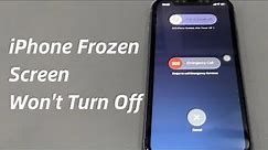 iPhone Won't Turn off? Here's How to Force It to Turn off When Screen Is Frozen