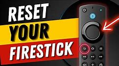 HOW TO FACTORY RESET FIRESTICK - BRING IT BACK TO LIFE