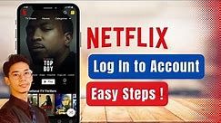 How to Login to Netflix !
