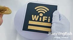 Modern American Style WIFI Sign WiFi Password Sign