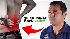 10 Quick Relief Exercises for Lower Back Arthritis Pain