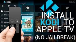 Install Kodi to Apple TV 4 Without Jailbreak