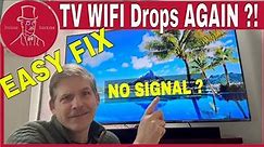 LG TV loses WIFI Connection | Quick Fix WIFI Signal Dropping Out - EASY