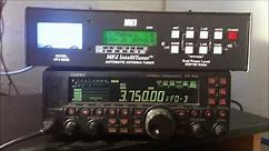 MFJ-993b automatic HF antenna tuner review and demo