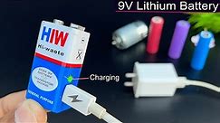 9V battery को Rechargeable कैसे बनाये | How to Make Rechargeable 9V Li-Ion Battery | Ishu Experiment