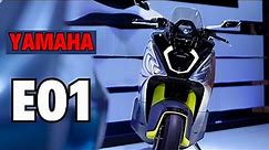 Yamaha E01 2nd Gen Revealed🔥got Fast Charging, Dual ABS, TFT Display & More