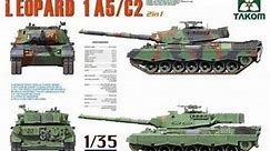 Takom 1/35 Leopard 1A/5 C2 - Updt 05