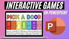 How to create an INTERACTIVE GAME in POWERPOINT