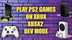 How to Play PS2 Games on Xbox Series S|X | XBSX2 INSTALL | Developer mode install | #retrogaming