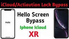 iPhone Xr Hello screen Bypass - iCloud Lock Xr & icloud