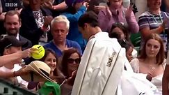 Wimbledon: Roger Federer ignores John Bercow’s shouts