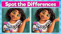 Spot the Difference Encanto | Disney's Encanto Spot the Difference Puzzles