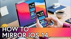 How to Screen Mirror iOS 14 and iPhone
