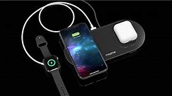 mophie dual wireless charging pad for Apple iPhone & AirPods