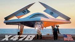X-47B Stealth Strike Fighter built for the U.S. Navy By Northrop Grumman
