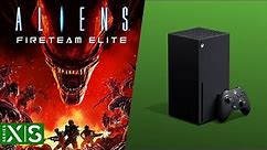 Aliens Fireteam Elite Xbox Series X Gameplay