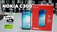 Nokia C300 Unboxing & Review for Straight Talk, Total by Verizon, Tracfone, Simple Mobile