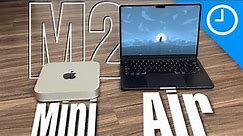 Which Is The Better Buy For You? M2 Mac Mini vs M2 MacBook Air