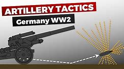 German Artillery Tactics & Combat in WW2