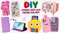 10 DIY PHONE CASE and PHONE HOLDER IDEAS - Phone DIY Projects Easy and Cheap