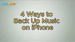 A Complete Guide on How to Back Up Music on iPhone