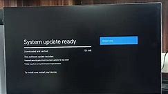 Hyundai Smart Google TV : How to Download and Install Software Update - Install New Firmware