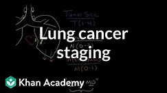 Lung cancer staging | Respiratory system diseases | NCLEX-RN | Khan Academy
