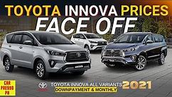 Toyota Innova 2021 Price List (DP & Monthly) Philippines | Innova All Variants Prices |Car Presyo Ph