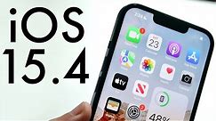 iOS 15.4 Is CRAZY!