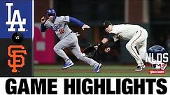 Dodgers vs. Giants NLDS Game 1 Highlights (10/8/21) | MLB Highlights