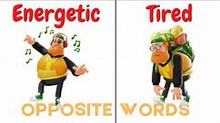 Opposite words in English | Mastering Antonyms | Vocabulary Lesson