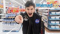 ANNOYING MY ROOMMATE STROMEDY IN WALMART .... ( he got us KICKED OUT )